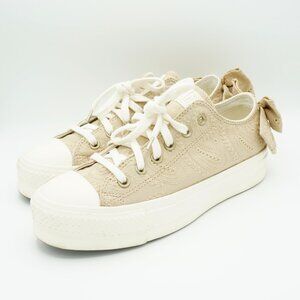 Converse Chuck Taylor All Star Lift Bow Shoe Women's Size 9